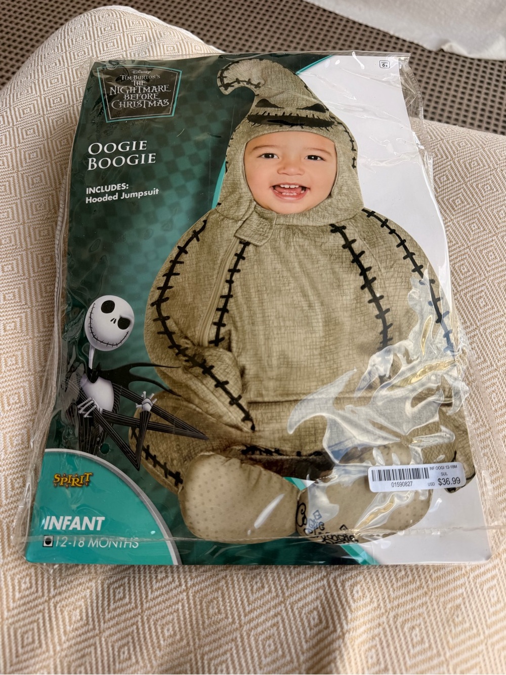 Oogie Boogie nightmare before Christmas costume